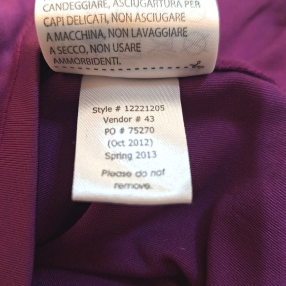 Pearl Izumi Women's Infinity Sport Tank Top Small Built-in Bra plum teal - Picture 7 of 8